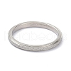 Non-Tarnish 2mm Matte Plain Dome Finger Ring for Girl Women RJEW-C012-01E-P-2
