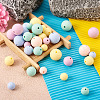 150Pcs 15 Styles Silicone Beads SIL-TA0001-25-15