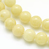 Natural Mashan Jade Round Beads Strands X-G-D263-8mm-XS06-2