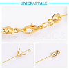 Unicraftale 304 Stainless Steel Bead Tips STAS-UN0009-29G-4