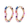 201 Stainless Steel Hoop Earrings EJEW-JE04117-05-1