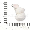 Flocky Animal Resin Pendants FIND-S001-06L-3
