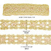 Rhombus Pattern Polyester Ribbon OCOR-WH0079-17A-2