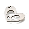 201 Stainless Steel Pendants STAS-A116-01P-01-2