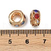 Brass Rhinestone Beads KK-U071-02C-02KCG-3
