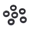 Natural Dyed & Heated Black Agate Charms G-E515-12A-2