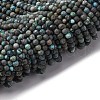 Natural HuBei Turquoise Beads Strands G-RM2025-A41-4mm-2