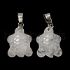 Natural Quartz Crystal Pendants G-F758-A04-P-1