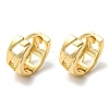 Brass Hollow Hoop Earrings EJEW-M236-01A-G-1