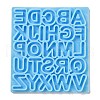 Letter A~Z Shape Holographic DIY Silicone Mold DIY-K063-13-2