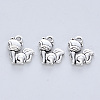 Tibetan Style Alloy Pendants X-TIBE-R316-063AS-RS-1