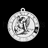 Non-Tarnish 201 Stainless Steel Pendants STAS-T056-LA720-6-1