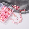 497Pcs 5 Style Rainbow ABS Plastic Imitation Pearl Beads OACR-YW0001-07D-8