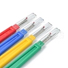 4Pcs 4 Colors Plastic Handle Iron Seam Rippers TOOL-YW0001-23-3