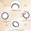 SOFPLATE 10Pcs Alloy Spring Gate Rings FIND-SP0001-38B-6