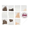 MIYUKI Seed Beads DIY Flower Pattern Decoration Kits DIY-H165-02-2