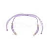 7 Colors Braided Nylon Cord Sets for DIY Bracelet Making AJEW-JB01240-2