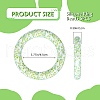 5Pcs Ring Food Grade Eco-Friendly Silicone Focal Beads JX894N-2