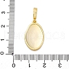 Brass Micro Pave Cubic Zirconia Pendants KK-V009-11G-3