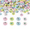 Fashewelry 400Pcs 4 Colors Handmade Polymer Clay Beads CLAY-FW0001-02-15