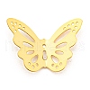 PVD Vacuum Plating 304 Stainless Steel Pendants STAS-D087-10G-1