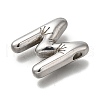 304 Stainless Steel Pendants STAS-S166-01P-13-2