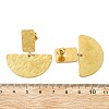 304 Stainless Steel Dangle Stud Earrings for Women EJEW-K268-12B-G-5