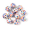 Opaque Acrylic Beads MACR-T048-03-1