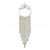 Brass Rhinestone Pendants KK-I715-08S-01-1