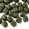 Opaque Acrylic Beads MACR-S373-135-A11-1