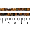 Natural Tiger Eye Beads Strands G-B129-A21-01-5