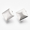 Non-Tarnish 304 Stainless Steel Stud Earring Findings STAS-S079-57A-02-2