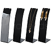 Acrylic Necklace Display Stands NDIS-WH0003-015B-1