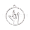 304 Stainless Steel Pendants STAS-Z131-01B-P-1