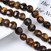 Natural Tiger Eye Beads Strands G-S359-370-4