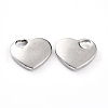 Non-Tarnish 304 Stainless Steel Pendants STAS-B005-02P-2