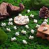 40Pcs Resin Mini Cow Home Display Decoration JX874A-5