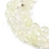 Watermelon Stone Glass Beads Strands G-L621-B04-6mm-4