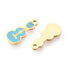 304 Stainless Steel Enamel Charms STAS-T065-48G-2