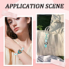 SUNNYCLUE 16Pcs 8 Style Musical Instruments Food Grade Silicone Focal Beads SIL-SC0001-76-5
