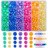 712Pcs 24 Colors Acrylic Beads MACR-SZ0001-68-1