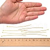 100Pcs Brass Ball Head Pins KK-YW0002-42G-3