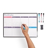 Magnetic Dry Erase Weekly Calendar for Fridge AJEW-E043-09-2