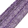 Natural Amethyst Beads Strands G-M445-6mm-01C-2