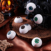 AHADERMAKER 8Pcs 4 Colors Acrylic Craft Eye DOLL-GA0001-17B-4