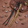  12Pcs 2 Colors Alloy European Beads PALLOY-NB0003-96-4