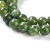 Dyed Natural Malaysia Jade Beads Strands G-G021-02B-13-4