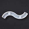 DIY Wavy Line S Shape Candlestick Silicone Molds DIY-E040-01-3
