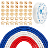  DIY Independence Day Bracelet Making Kit DIY-NB0008-49-1