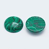 Synthetic Malachite Cabochons G-G760-B01-06-2